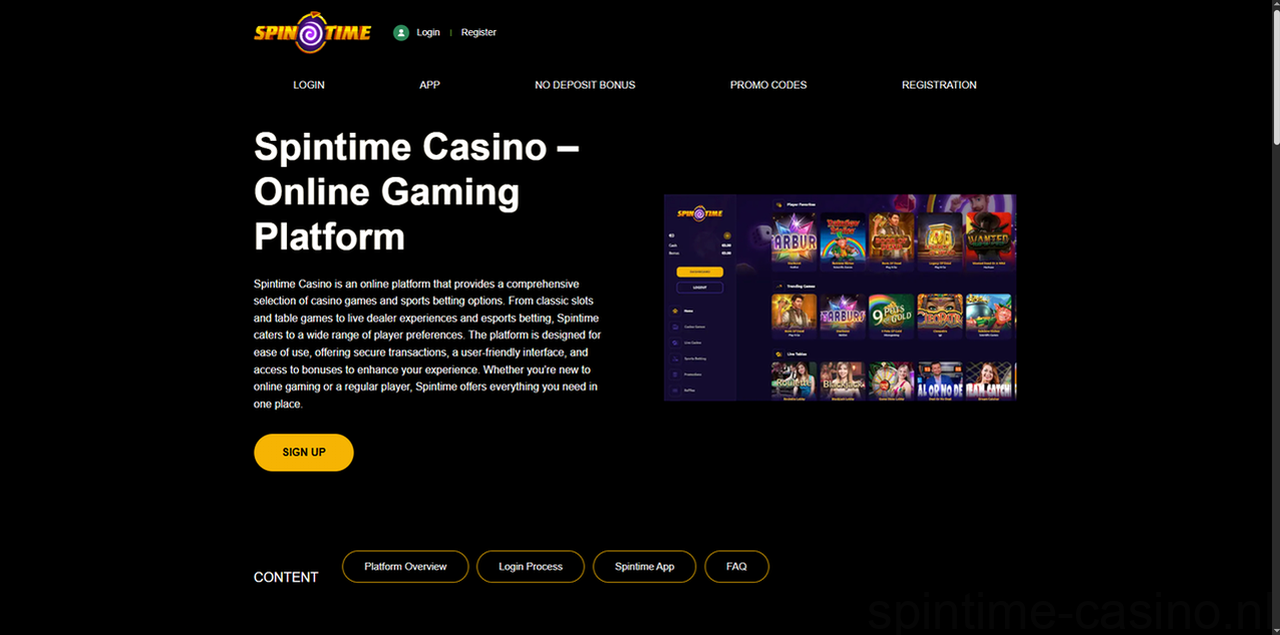 Spintime Casino Casino